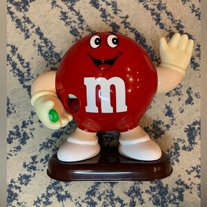 VTG M & M Candy Dispenser 1991 Red M&Ms MARS Inc